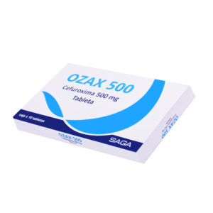 OZAX 500MG. Cefuroxima 500mg